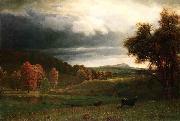 Albert Bierstadt Autumn Landscape: The Catskills oil